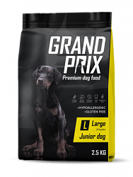 GRAND PRIX DOG Large Junior сухой корм для щенков крупных пород с курицей 2,5 кг (развес)